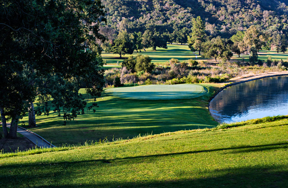 Soule Park, Ojai, California Golf course information and reviews.