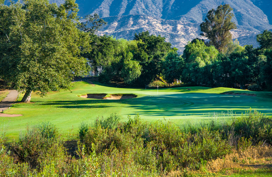 Soule Park, Ojai, California Golf course information and reviews.